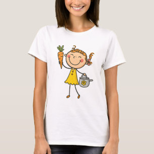 Cartoon Superheld Meisje Kinder Shirt