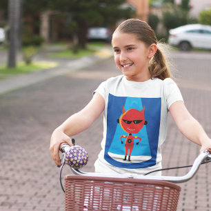 Cartoon Superheld T-Shirt