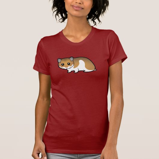 Cartoon Syrische Hamster T-shirt (Voorkant)