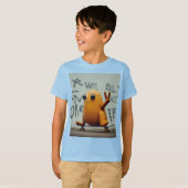 Cartoon T-shirt voor kinderen (Voorkant volledig)
