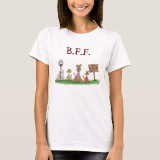 Cartoon T-shirts: Beste vrienden Forever T-shirt