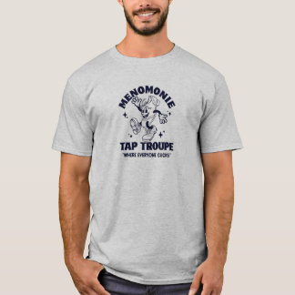 Cartoon Tap Troupe Logo - Omtrek T-shirt
