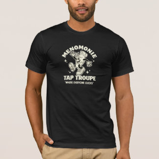 Cartoon Tap Troupe Witte Logo T-shirt