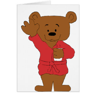 Cartoon Teddy Bear P Diddy Fan