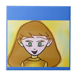 Cartoon Tegeltje
