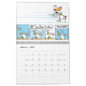 Cartoon-tekentalender Kalender (Feb 2027)