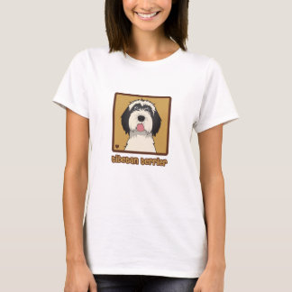 Cartoon Tibetan Terrier T-shirt
