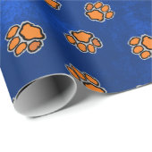 Cartoon Tiger paw Cadeaupapier (Rol Hoek)