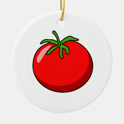 Cartoon Tomato Ornament (Voorkant)