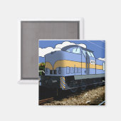 Cartoon trein magneet (Voorkant / Achterkant)