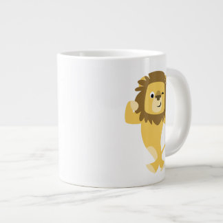 Cartoon très fort Lion Jumbo Mug