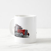 Cartoon truck koffie mok (Voorkant links)