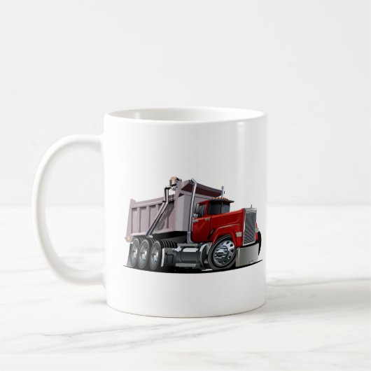 Cartoon truck koffie mok (Links)