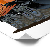 Cartoon truck poster (Hoek)