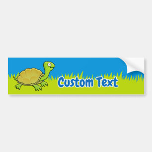 Cartoon Turtle Bumpersticker