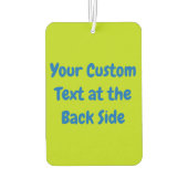 Cartoon Turtle Car luchtverfrisser (Achterkant)