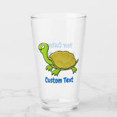 Cartoon Turtle Glas (Voorkant)