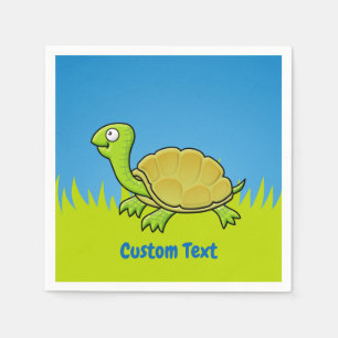 Cartoon Turtle Napkins Servet