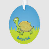Cartoon Turtle Ornament (voorkant)