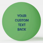 Cartoon Turtle Pingpongballen (Achterkant)