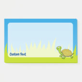 Cartoon Turtle Post-it® Notes (Voorkant)