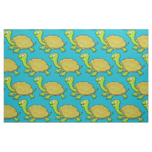Cartoon Turtle Stof