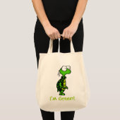 Cartoon Turtle Tote Bag (Voorkant (product))
