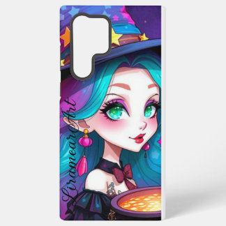 Cartoon Twilight Witch Samsung Galaxy Hoesje
