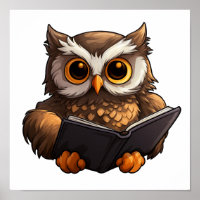 Cartoon uil illustratie