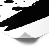 Cartoon uniek buitenaards wezen | AI Art Poster (Hoek)