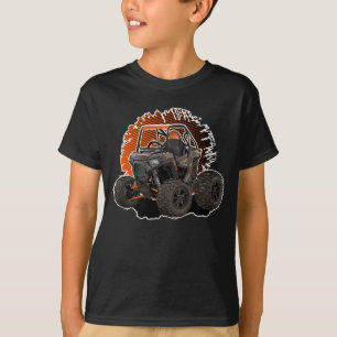 Cartoon UTV-terreinwagen T-shirt