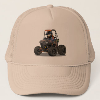Cartoon UTV-terreinwagen Trucker Pet