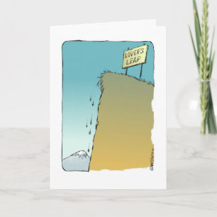 Cartoon Valentijn van een Secret Admirer Feestdagen Kaart