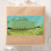 Cartoon van Atlantas Etiket (Insitu)