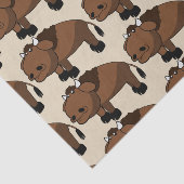 cartoon van buffels tissuepapier (Detail)