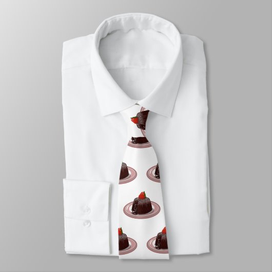 Cartoon van chocolade lava stropdas (Gebonden)