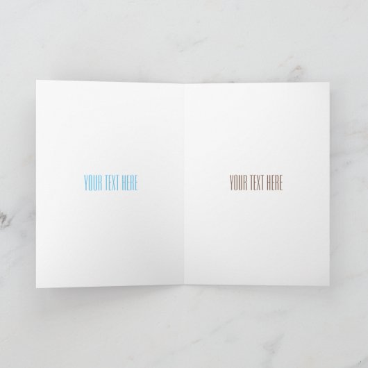 Cartoon van chocolade-mokshake kaart (Binnen)