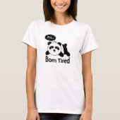 Cartoon van Cute Sleeping Panda T-shirt (Voorkant)