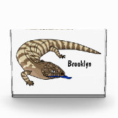 Cartoon van de hagedis fotoblokken (Voorkant)