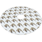 Cartoon van de hagedis kerstboom rok (Gekanteld)