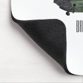 Cartoon van de helikopter van het Chinese leger Muismat (Hoek)