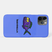 Cartoon van de Piranha-vis Case-Mate iPhone Case (Achterkant (horizontaal))