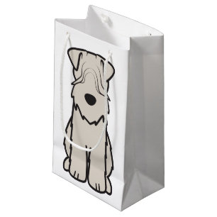 Cartoon van de ternaire hond van de zachte beklede klein cadeauzakje