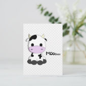 Cartoon van de zoete baby kawaii kinder briefkaart (Staand voorkant)