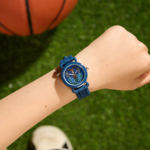 Cartoon van een dikhoornschaap met Colorado blauwe Horloge