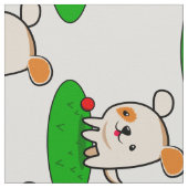 Cartoon van een kotterende puppy stof (Close Up)