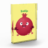 Cartoon van fijne granaatappels fotoblokken (Links)