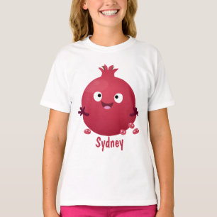 Cartoon van fijne granaatappels t-shirt
