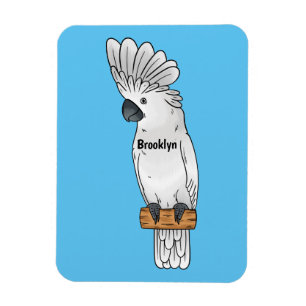 Cartoon van herkoekoekvogel magneet