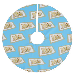 Cartoon van Jiaozi/Chinese dumplings Kerstboom Rok